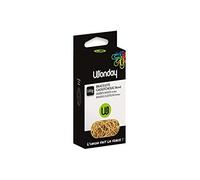 Bracelets caoutchouc, nature, 80 mm, carton de 100 g