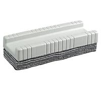 Brosse pour tableau blanc avec 10 lamelles de feutre