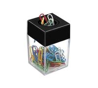 WONDAY Distributeur magnétique de trombones fourni avec 50 trombones coloris assortis