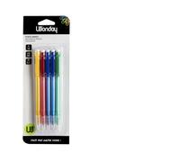 Wonday Lot De 10 Porte-Mines Jetable 0,7 Mm Avec Gomme Coloris Assortis