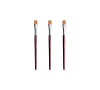 Wonday Lot De 3 Pinceaux Brosse Fibres Synthétiques Taille Numéro 10