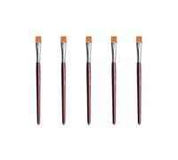 Wonday Lot De 5 Pinceaux Brosse Fibres Synthétiques Taille Numéro 10