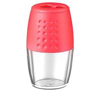 WONDAY Lot de 5 Taille-crayons Plastique 2 Trous Réserve vissée Bleu/Rouge Aléatoire