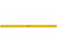 Wonday Règle plate aimantée en bois pour tableau avec bouton 1 m