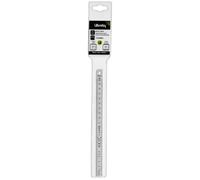 Wonday Réglet inox flexible 2 faces - 1 face en mm et 1 face en 1/2 mm. Longueur 20 cm