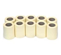Wonday Sachet de 10 recharges pour dévidoir de notes – 10 m x 60 mm – Jaune