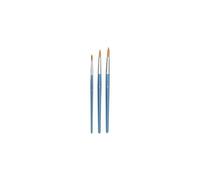 Wonday Set De 3 Pinceaux Ronds Poils Synthetiques Taille 4-8-12