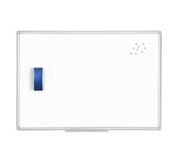 WONDAY - Tableau Blanc Magnétique 90 x 120 cm avec support à feutres