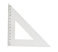 Wonday Tracage Plastique Equerre 45° 21 Cm