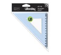 Wonday Tracage Plastique Equerre 45° 21 Cm