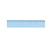 Wonday Tracage Plastique "Incassable" Regle Plate 20 Cm