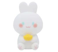 Wondee Veilleuse pour Enfant Minuterie Intégré et Tactile Belyo Funny Lapin Blanc