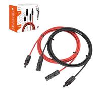 Wonder Full Energy - Lot de 2 Cables MC4 pour Panneau Solaire - 3m - Connecteur Femelle et mâle pour systèmes photovoltaïques