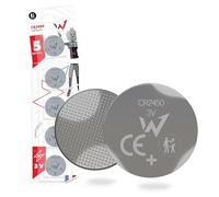 Wonder Full Energy - Lot de 5 CR2450 Lithium 3V Piles Bouton - Longue Durée, Haute Capacité - avec Emballage Sécurisé - Idéales pour Télécommandes, Jouets, Montres, Appareils Électroniques