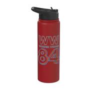 Wonder Woman 1984 3D Hype Logo Stainless Steel Insulated Water Bottle