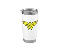 Wonder Woman Vintage Logo Gobelet isotherme en acier inoxydable double paroi