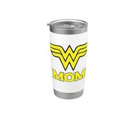 Wonder Woman Wonder Mom Logo Gobelet isotherme en acier inoxydable double paroi