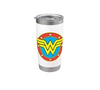 Wonder Woman Ww Vintage Emblem Gobelet isotherme en acier inoxydable double paroi