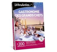 Wonderbox - Coffret cadeau pour couple - Gastronomie des grands chefs - 240 tables gastronomiques labellisées