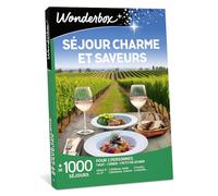 Wonderbox - Séjour Charme Et Saveurs - Coffret Cadeau - Idée Cadeau Séjours