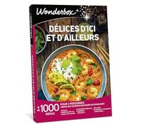 WONDERBOX - Délices D'ici Et D'ailleurs - Coffret Cadeau - Idée Cadeau Gastronomie