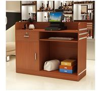 Woo Bureau de réception moderne avec comptoir de hall Sto pour salons de vente au détail et zones de réception 120 x 42 x 92 cm