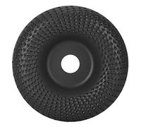 Wood Grinding Disc, Steel Woodworking Grinding Wheel Shaping Disc Power Tool Accessories Hardware Parts for Wood Cutting, Cutting Wheel (Black curved root carving plate E1-534)