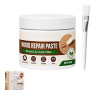 Wood Repair Paste For Furniture And Floor, Instant Scratch Concealing Wood Repair Paste,Pate A Bois Rebouchage,Mastic Bois,Fills,Seals,Restores Wood Surface,For Tables,Doors,Wood Flooring (Brown)