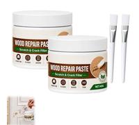 Wood Repair Paste For Furniture And Floor, Instant Scratch Concealing Wood Repair Paste,Pate A Bois Rebouchage,Mastic Bois,Fills,Seals,Restores Wood Surface,For Tables,Doors,Wood Flooring (White*2)