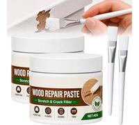 Wood Repair Paste for Furniture and Floor, Instant Scratch Concealing Wood Repair Paste, Pate a Bois Rebouchage, Rebouche Trous Et Fissures, Prêt à L'emploi, Séchage En 4H, Intérieur Et Extérieur (2)