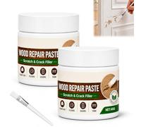 Wood Repair Paste for Furniture and Floor (White*2)