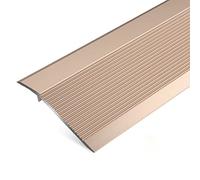 Wood to Carpet/Laminate to Tile,Transition Strip Aluminum Alloy Transition Strip for Big Drop, Scratch-Resistant Cuttable Edge Reducer, Edge Decoration(Rose Gold)