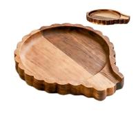 Wooden Spoon Rest - 5.9 Inches, Rustic Farmhouse Utensil Holder | Practical Countertop Design, Cooking Tool Storage | Rest for Tongs, Spatulas and Ladles on Cooktop, Counter, Dining Table or