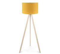 Woodenart Lampadaire Jaune Crème AYD-1566