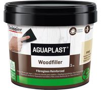 Woodfiller 1 kg mastic fibré prêt à l'emploi pour remplir les trous et les fissures sur bois dans une main unique sans