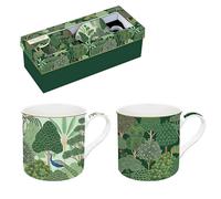 WOODLAND coffret 2 mugs 30 n porcelaine