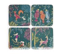 Woodland Tales Lot de 4 Dessous de Verre
