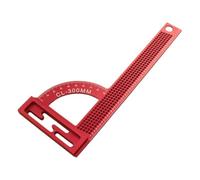Woodpeckers Tools | 30cm Aluminum Alloy Right Angle Metric Ruler