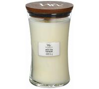 Woodwick Arôme White Teak - Blanc et teck
