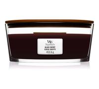 Woodwick Black Cherry bougie parfumée avec mèche en bois (hearthwick) 453 g