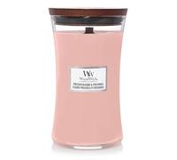 WoodWick Pressed Blooms & Patchouli bougie parfumée avec mèche en bois 609,5 g