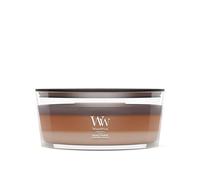 WoodWick Bougie parfumée | Bougie Ellipse | Cachemire rayonnant | Cadeaux parfaits pour femmes