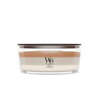 WoodWick Bougie parfumée | Bougie Ellipse | Café Macchiato | Cadeaux parfaits pour femmes