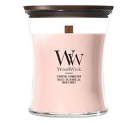 WoodWick Bougie parfumée | Bougie sablier moyenne | Baie côtière | Cadeaux parfaits pour femmes