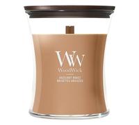 WoodWick Bougie parfumée | Bougie sablier moyenne | Noisettes grillées | Cadeaux parfaits pour femmes