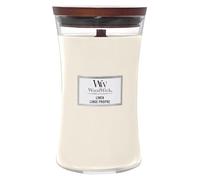 WoodWick Bougie parfumée Large Hourglass Candles 610 g Linen