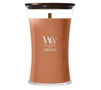 WoodWick Bougie parfumée | Grande bougie sablier | Citrouille pralinée | Cadeaux parfaits pour femmes