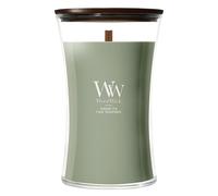 WoodWick Bougie parfumée | Grande bougie sablier | Figue verdoyante | Cadeaux parfaits pour femmes