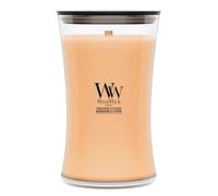 WoodWick Bougie parfumée | Grande bougie sablier | Mandarine & citron | Cadeaux parfaits pour femmes