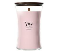 WoodWick Bougie parfumée | Grande bougie sablier | Rose poudrée | Cadeaux parfaits pour femmes